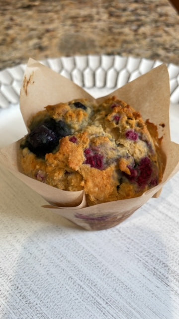 Muffins - Blueberry Raspberry Lemon (GF/DF)