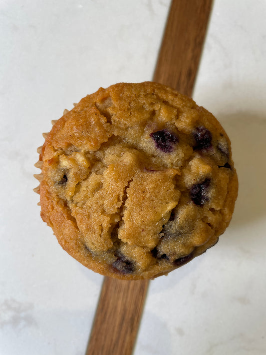 Muffins - Healthy Apple Blueberry (GF/DF)