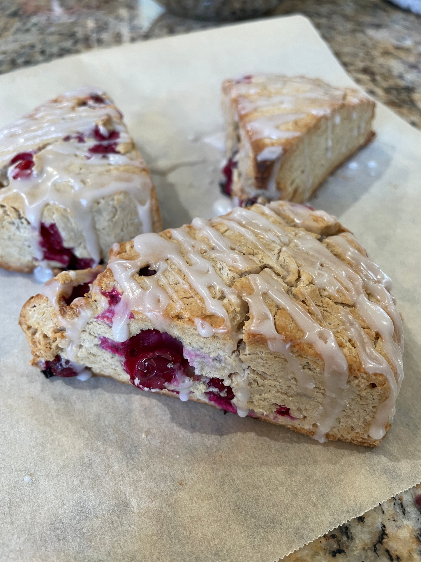 Christmas Scones - Cranberry White Chocolate (GF)