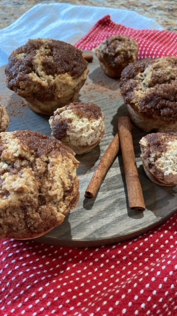 Muffins - Cinnamon Roll (GF/DF)