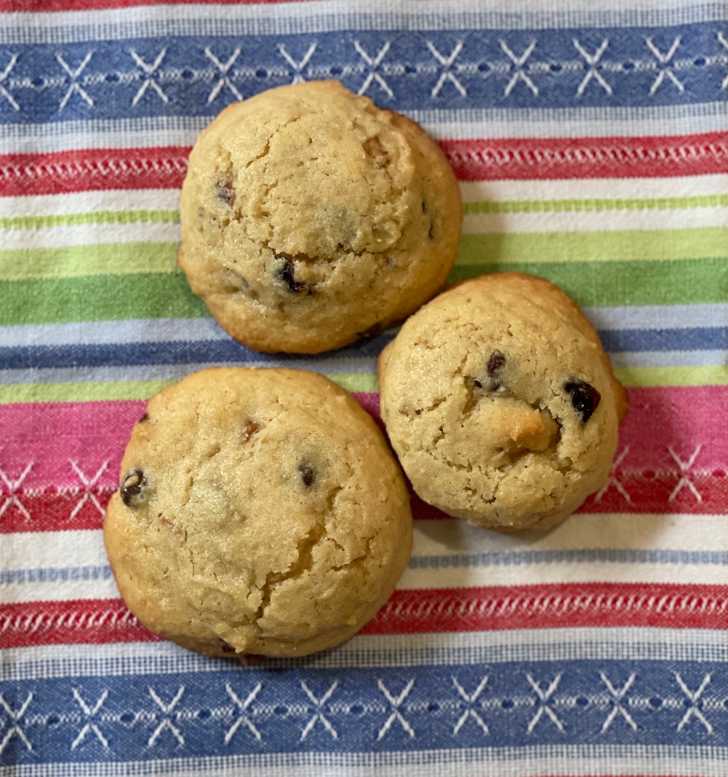 Christmas Cookies - Cranberry Walnut Chocolate Chip (GF/DF)