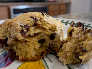 Scones - Pumpkin Chocolate Chip (GF/Vegan)