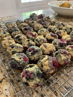 Muffins - Blueberry Raspberry Lemon (GF/DF)